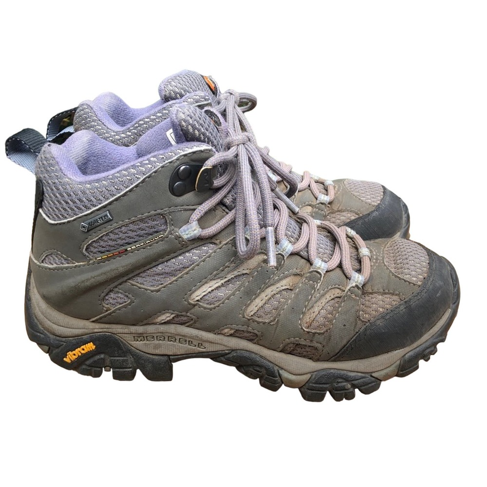 Merrell Moab 3 Hiking Shoes Womens 6 J87316 Periwinkle Athletic Waterproof GTX
